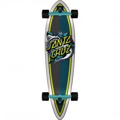 Santa Cruz Shark Dot Pintail Longboard Complete - 9.58" LONGBOARDS