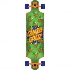 Santa Cruz Vacation Dot Drop Down Complete Longboard - 10" Green