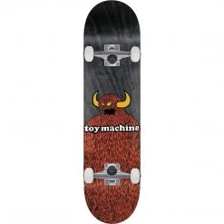 SKATEBOARDS Toy Machine Furry Monster Complete Skateboard - 8.0"