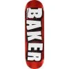 Baker Brand Logo Foil Red Skateboard Deck - 8.25" Decks