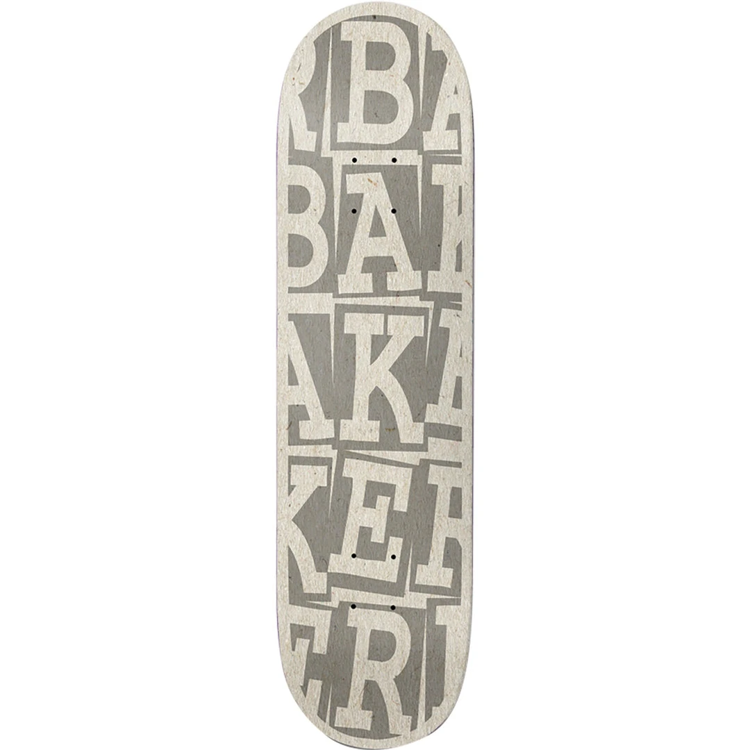 Baker Kader Sylla Ribbon Stack B2 Skateboard Deck - 8.0" Grey Decks 3 Baker Kader Sylla Ribbon Stack B2 Skateboard Deck - 8.0" Grey Decks
