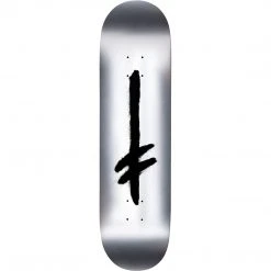 Decks Deathwish Credo Skateboard Deck - 8.0" Silver Foil/Black