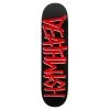 Decks Deathwish Deathspray Deck 8.0" - Black/Red