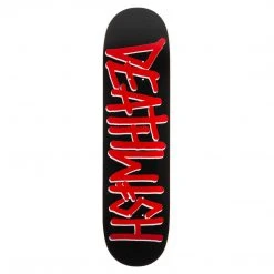 Decks Deathwish Deathspray Deck 8.0" - Black/Red