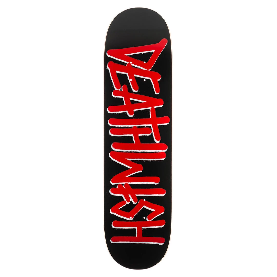 Decks Deathwish Deathspray Deck 8.0" - Black/Red 3 Decks Deathwish Deathspray Deck 8.0" - Black/Red
