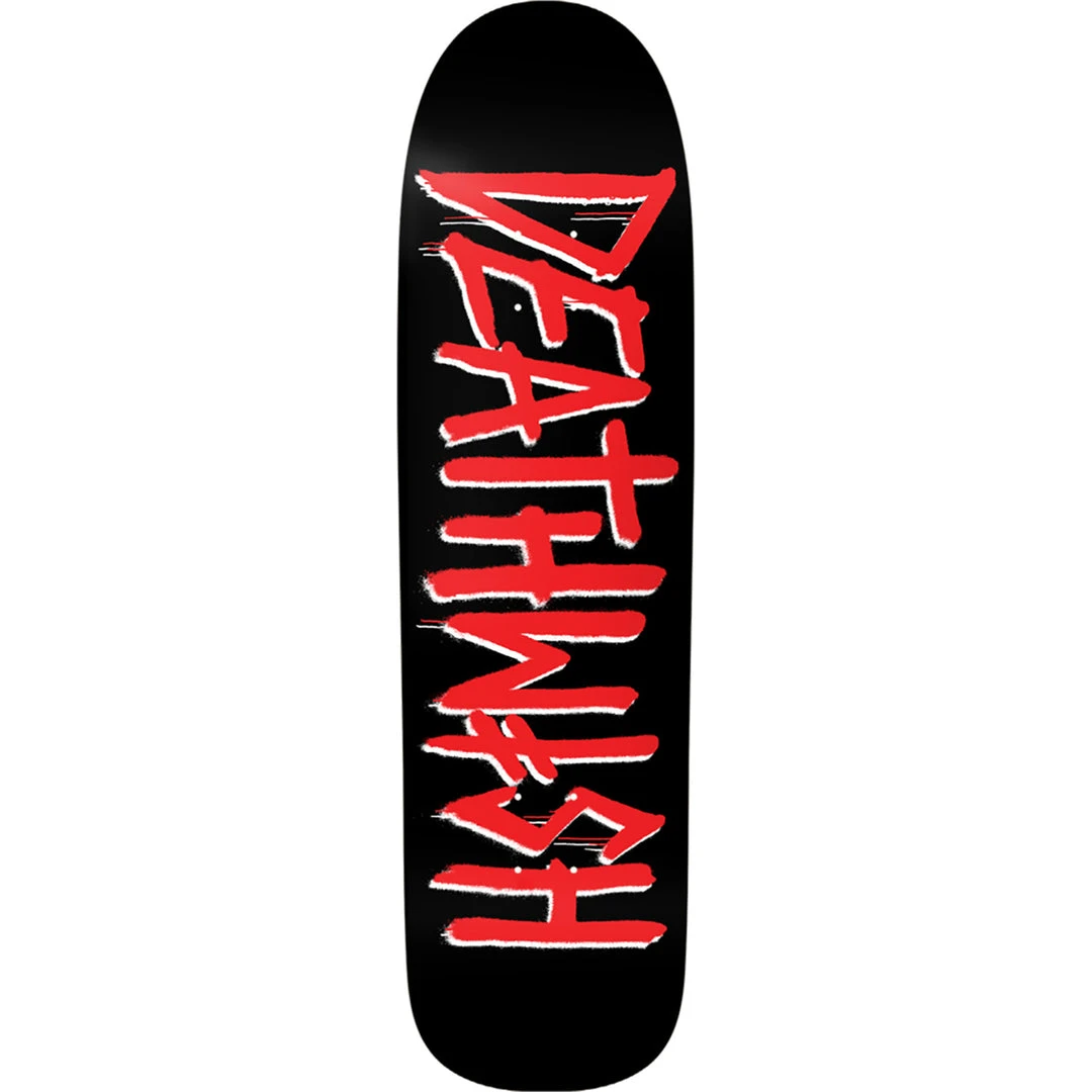 Deathwish Death Tag Skateboard Deck - 8.62" Black/Red Decks 3 Deathwish Death Tag Skateboard Deck - 8.62" Black/Red Decks