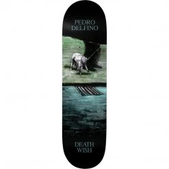 Decks Deathwish Delfino Dro With Dog Skateboard Deck - 8.25"