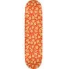 Krooked Flowers Skateboard Deck - 8.06" Orange