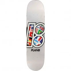 Plan B Team Global Skateboard Deck - 8.5"