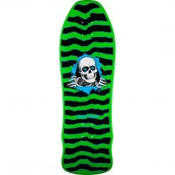 Powell Peralta Geegah Ripper Skateboard Deck 9.75" - Neon Green Decks