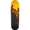 Powell Peralta Hot Rod Flames 18 Skateboard Deck 9.37" - Black/Yellow/Red Decks