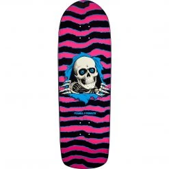 Decks Powell Peralta Old School Ripper Skateboard Deck 10" - Pink/Blue