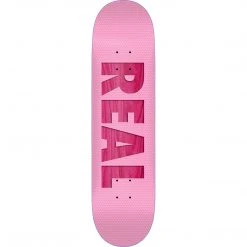 Real Bold Team Series Skateboard Deck - 7.75" Pink
