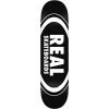 Decks Real Classic Oval Skateboard Deck - 8.25" Black