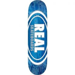 Real Oval Pearl Patterns Skateboard Deck - 7.75" Assorted Colors