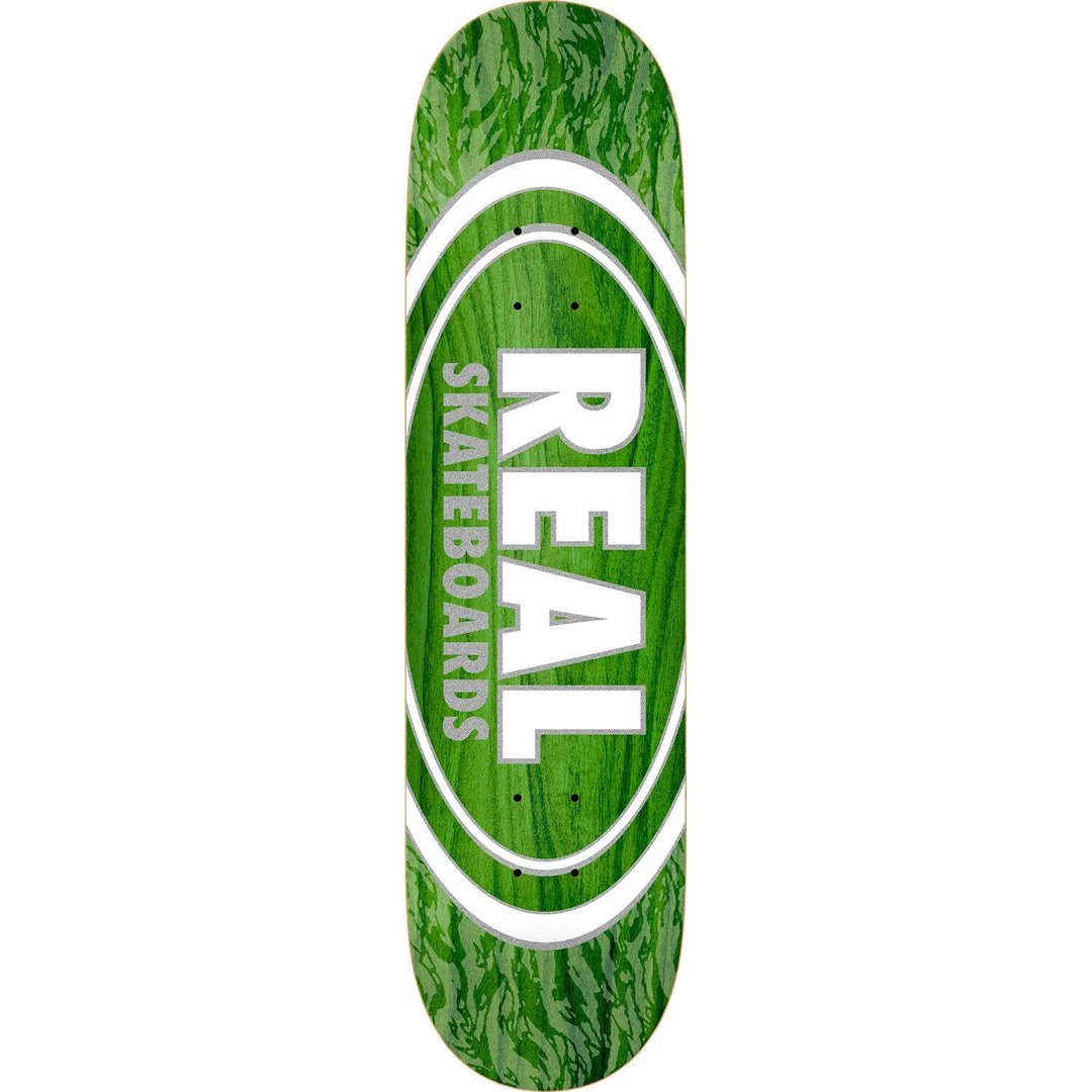 Real Oval Pearl Patterns Skateboard Deck - 8.06" Assorted Colors Decks 3 Real Oval Pearl Patterns Skateboard Deck - 8.06" Assorted Colors Decks