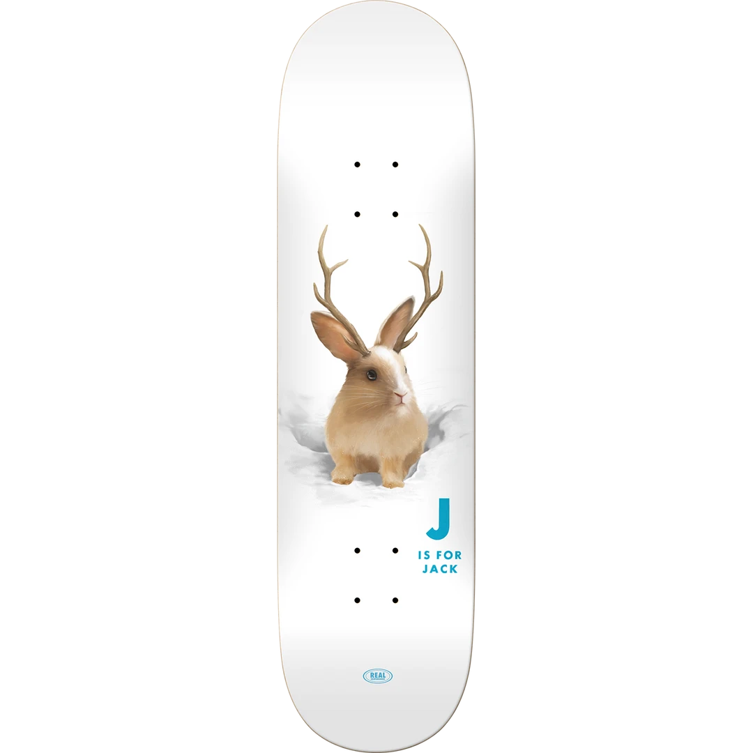 Real Jack Olson Jackalope Skateboard Deck - 8.25" Decks 3 Real Jack Olson Jackalope Skateboard Deck - 8.25" Decks