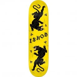 Decks Real Ishod Wair Cat Scratch Skateboard Deck - 8.25" Yellow
