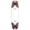 Decks Real Ishod Wair Monarch Butterfly Twin Tail Skateboard Deck - 8.25" White