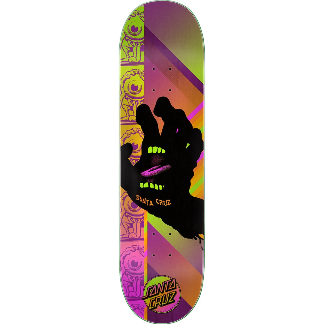 Santa Cruz Afterglow Hand VX Skateboard Deck - 8.0" Decks 3 Santa Cruz Afterglow Hand VX Skateboard Deck - 8.0" Decks