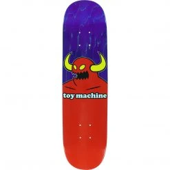 Toy Machine Monster Mini Skateboard Deck 7.75" - Blue Stain Decks