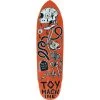 Toy Machine RIP Turtle Boy Skateboard Deck - 8.88" Orange/Glow Decks