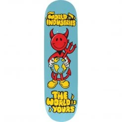 World Industries Devilman The World Is Yours Skateboard Deck - 8.25" Decks