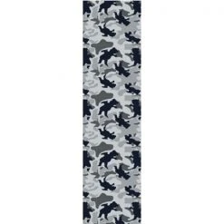 Grizzly OG Bear Warp Single Sheet Griptape - 9"x33" Camo Grey