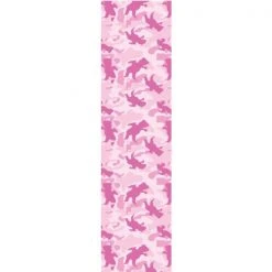 Grizzly OG Bear Warp Single Sheet Griptape - 9"x33" Camo Pink