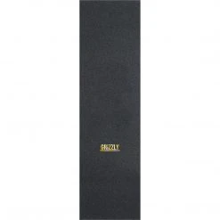 Grizzly Mini Stamp Single Sheet Griptape 9"x33" - Black/Gold