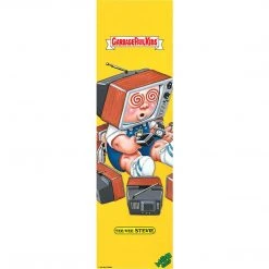 Mob Grip Mob Garbage Pail Kids Tee Vee Steve Single Sheet Griptape - 9"x33"