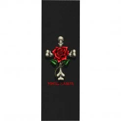 Powell Peralta Rose Cross Griptape - 10.5"x33" Black