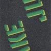 Shake Junt Sprayed Single Sheet Griptape 9"x33" - Black/Green/Yellow 2 Shake Junt Sprayed Single Sheet Griptape 9"x33" - Black/Green/Yellow