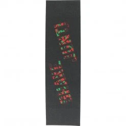 Shake Junt Beasley Single Sheet Griptape 9"x33" - Black/Red/Green