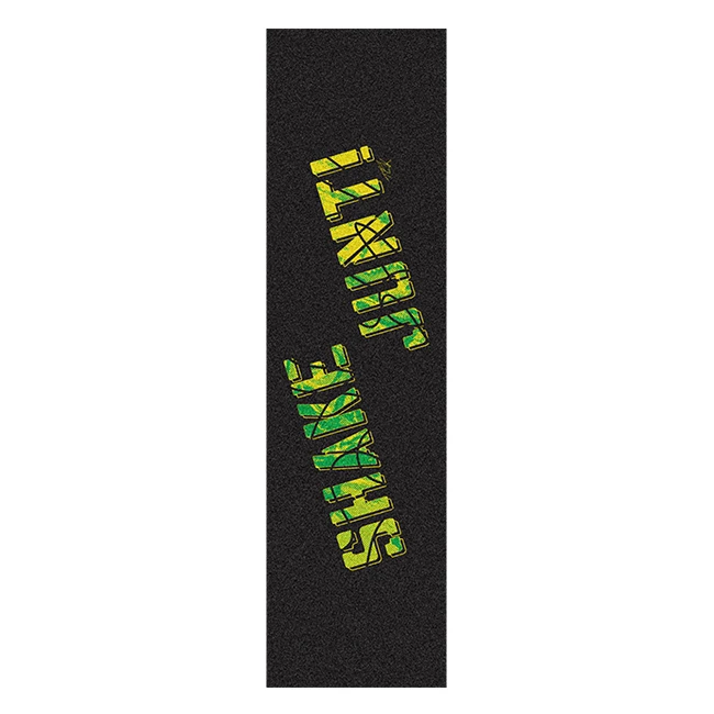 Shake Junt T-Funk Single Sheet Griptape 9"x33" - Black/Yellow/Green 3 Shake Junt T-Funk Single Sheet Griptape 9"x33" - Black/Yellow/Green