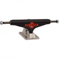 Independent Trucks 139mm Stage 11 Baker 4 Life Hollow Standard - Flat Black/Silver (Set Of 2)