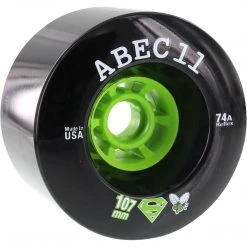 Abec 11 Abec11 Wheels SuperFly 107mm 74a - Black (Set Of 4)