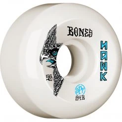 Bones SPF Hawk Bird P5 Sidecut 60mm 104a Wheels - White (Set Of 4)