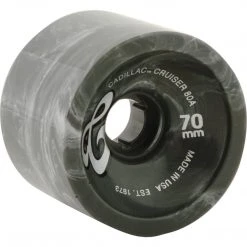 Cadillac Cruisers Lonboard Wheels 70mm 80a - Smoke Marble (Set Of 4)