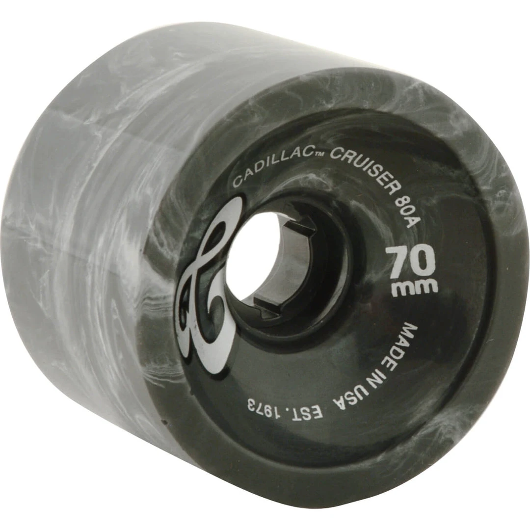 Cadillac Cruisers Lonboard Wheels 70mm 80a - Smoke Marble (Set Of 4) 3 Cadillac Cruisers Lonboard Wheels 70mm 80a - Smoke Marble (Set Of 4)