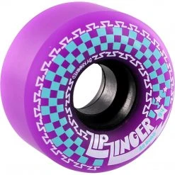 Krooked Zip Zinger Wheels 54mm 80a - Purple/Teal (Set Of 4)