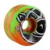 Pig Wheels Head Conical 54mm 101a - Green/Orange Swirl (Set Of 4)
