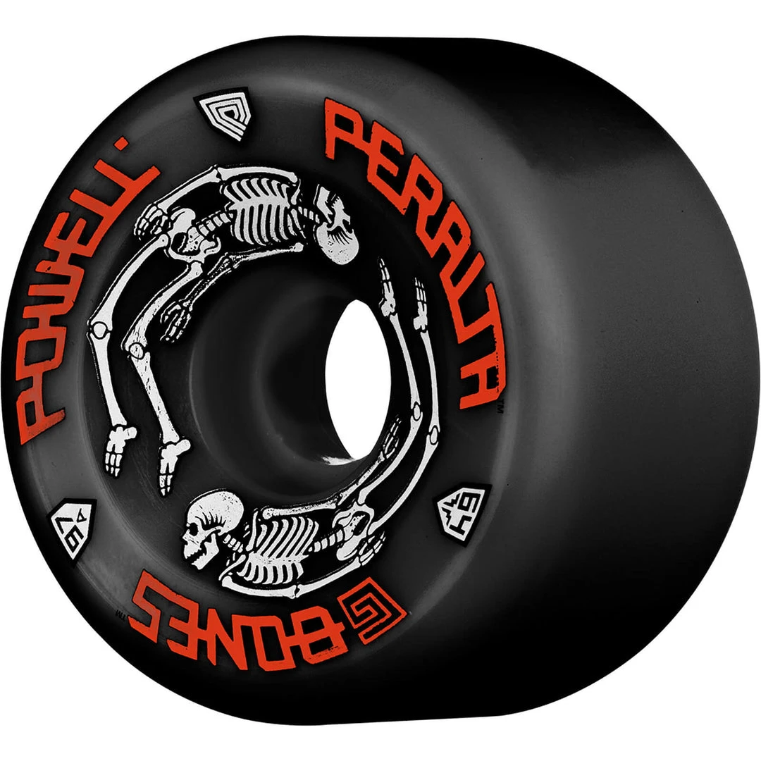 Powell Peralta Wheels G-Bones 64mm 97a - Black (Set Of 4) 3 Powell Peralta Wheels G-Bones 64mm 97a - Black (Set Of 4)