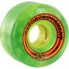 Satori Movement Satori Goo Ball Rasta Skateboard Wheels 62mm 78a - Clear Green (Set Of 4)