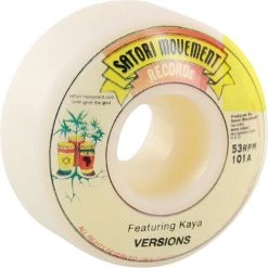 Satori Movement Satori Vintage Versions Skateboard Wheels 53mm 101a - Vinyl Shape (Set Of 4)