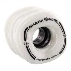 Shark Wheels California Roll 60mm 78a - White (Set Of 4)