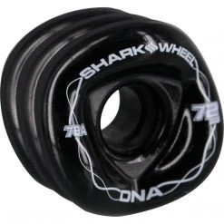 Shark Wheels DNA 72mm 78a - Solid Black/White (Set Of 4)