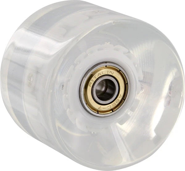 Yocaher Lighting LED Wheel 60mm - Clear/Blue LED (Set Of 4) 3 Yocaher Lighting LED Wheel 60mm - Clear/Blue LED (Set Of 4)