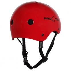 ProTec Classic Skate Helmet - Gloss Red