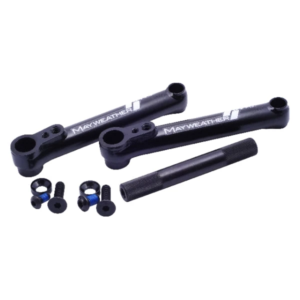 Snafu Mayweather Cranks 175mm - Black 3 Snafu Mayweather Cranks 175mm - Black